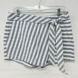 Vineyard Vines Womens Skort SZ 4 Blue White Stripes